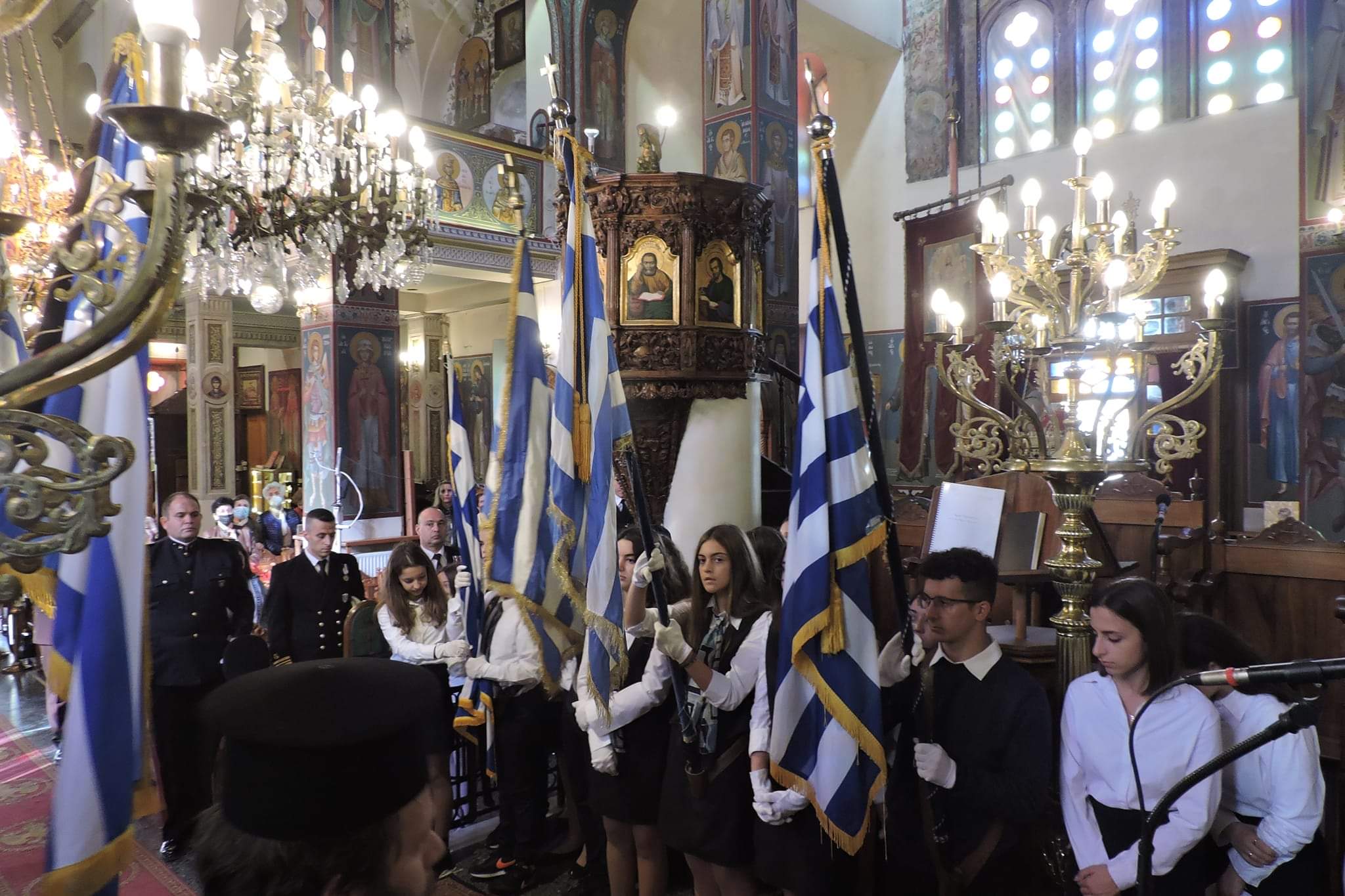 Οι Λειτουργικές παρουσίες του Καρυστίας Σεραφείμ