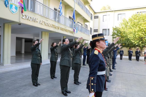 Στην Τελετή Ορκωμοσίας νέων Αξιωματικών ο Σεβασμιώτατος Καισαριανής, Βύρωνος και Υμηττού κ. Δανιήλ